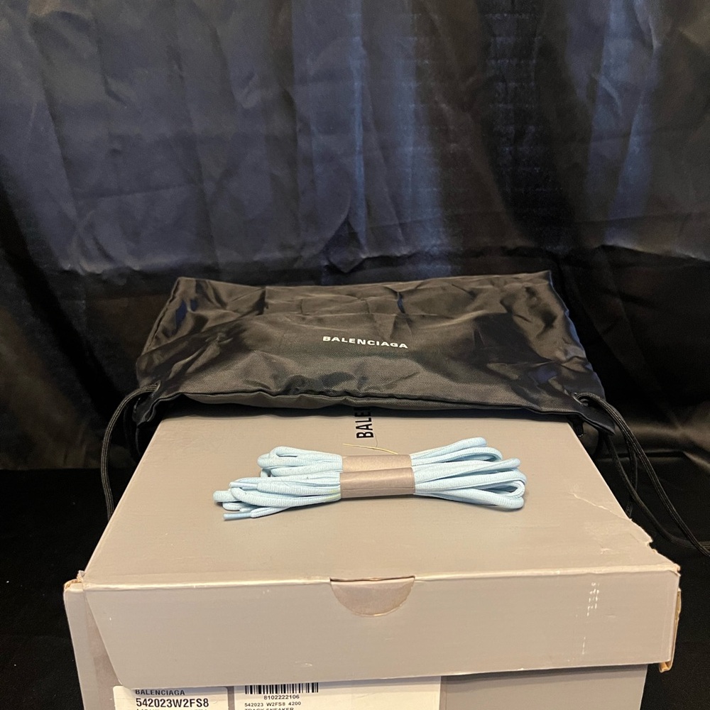 Balenciaga Light Blue Men's Sneakers - Picture 2 of 4